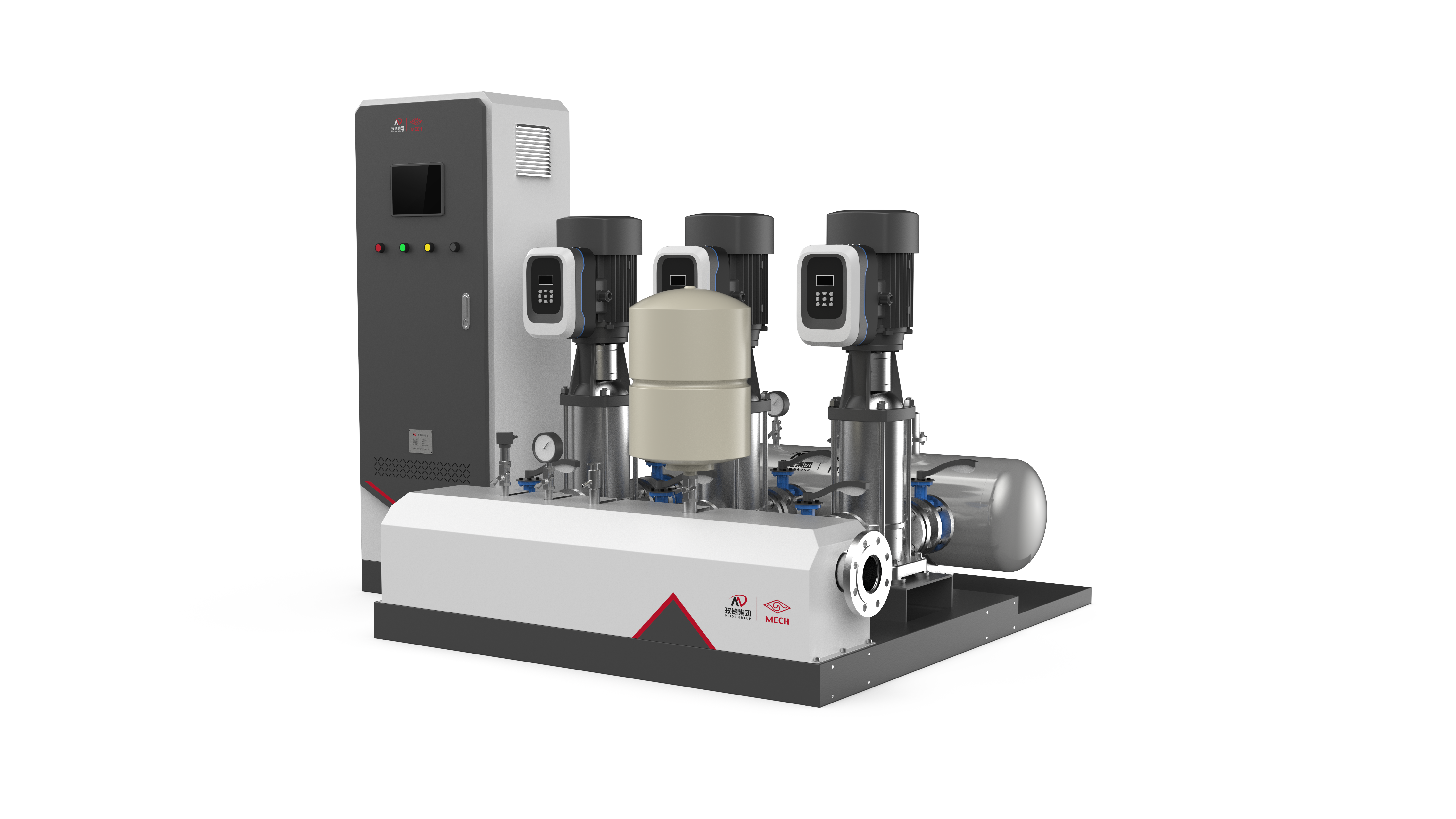 玫德集团智能罐式无负压供水设备与智慧水务解决方案